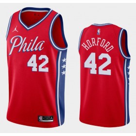 Camiseta Hombre NBA Philadelphia 76ers Al Horford 42 2020-21 Jordan Brand Statement Edition Swingman